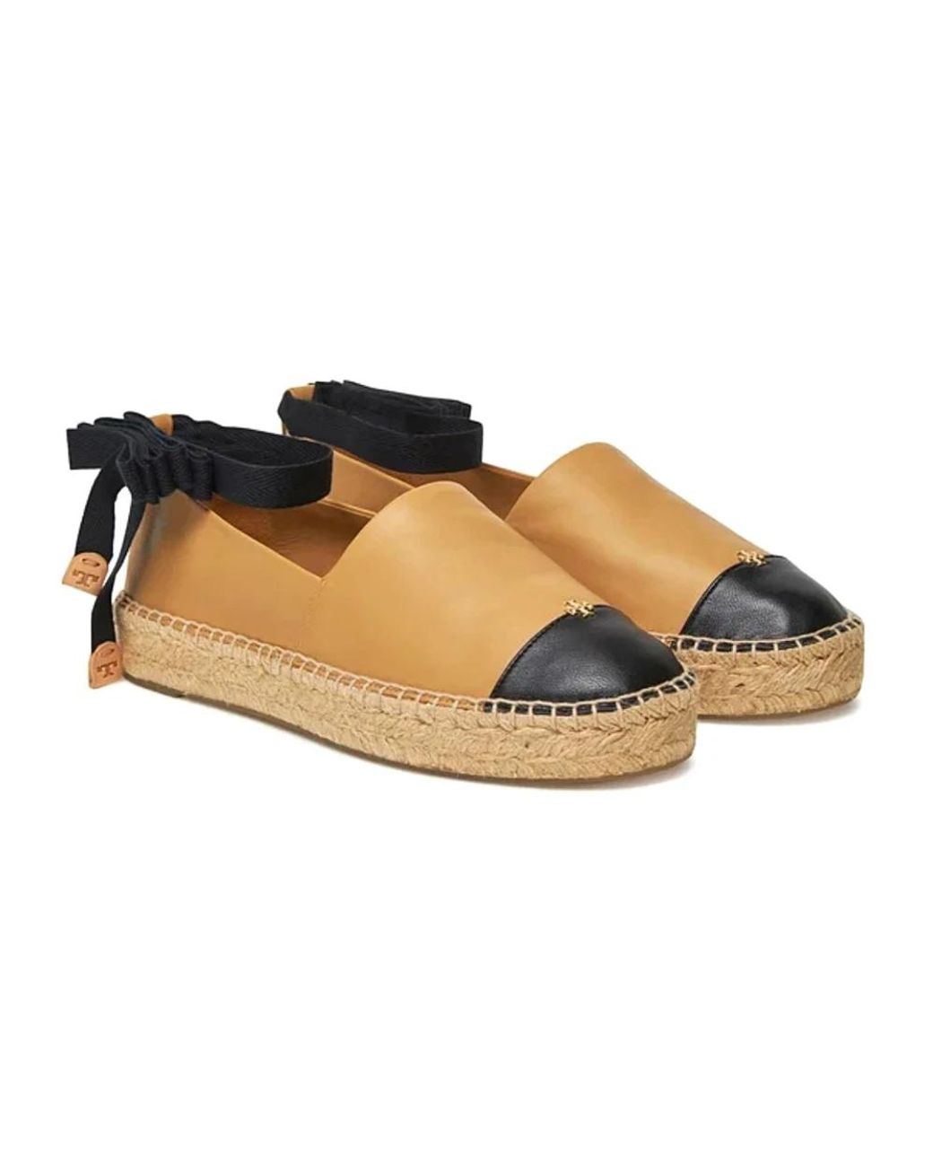 Tory Burch Metallic Espadrilles