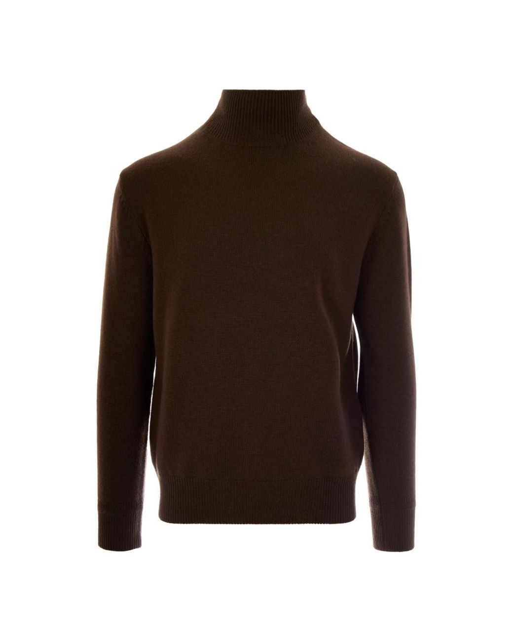 Paolo Pecora Brown Turtlenecks for men