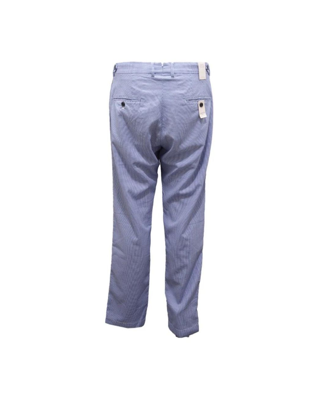 Cruna Blue Slim-Fit Trousers for men