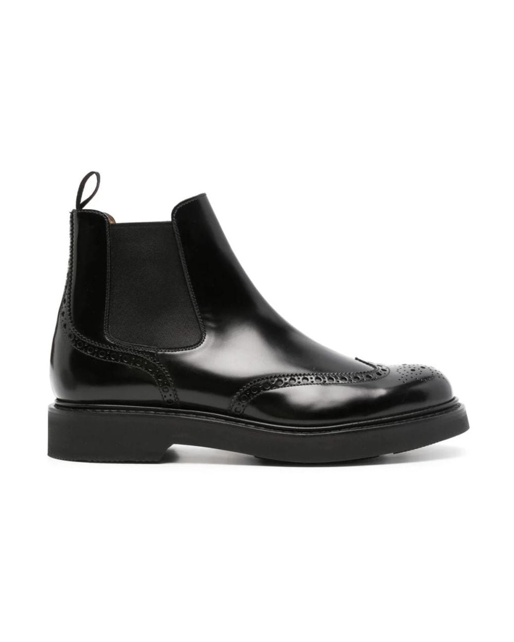 Church's Black Chelsea Boots for men