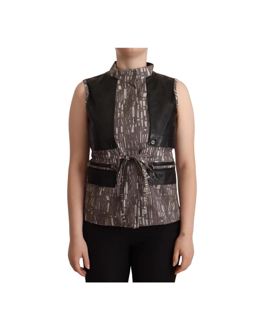 Comeforbreakfast Black Sleeveless Tops