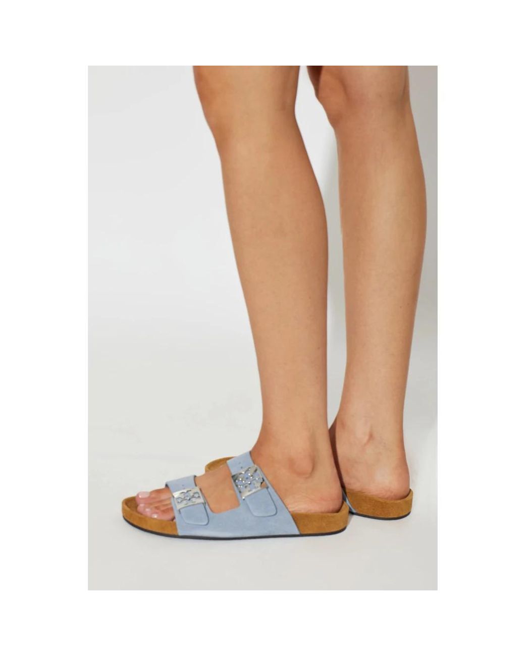 Sliders Tory Burch en coloris Blue