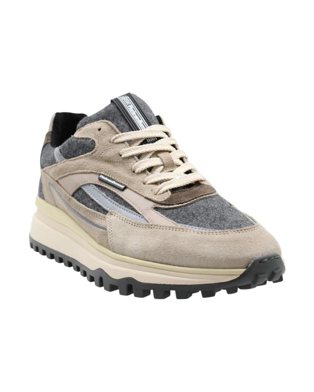 Floris Van Bommel Gray Sneakers for men