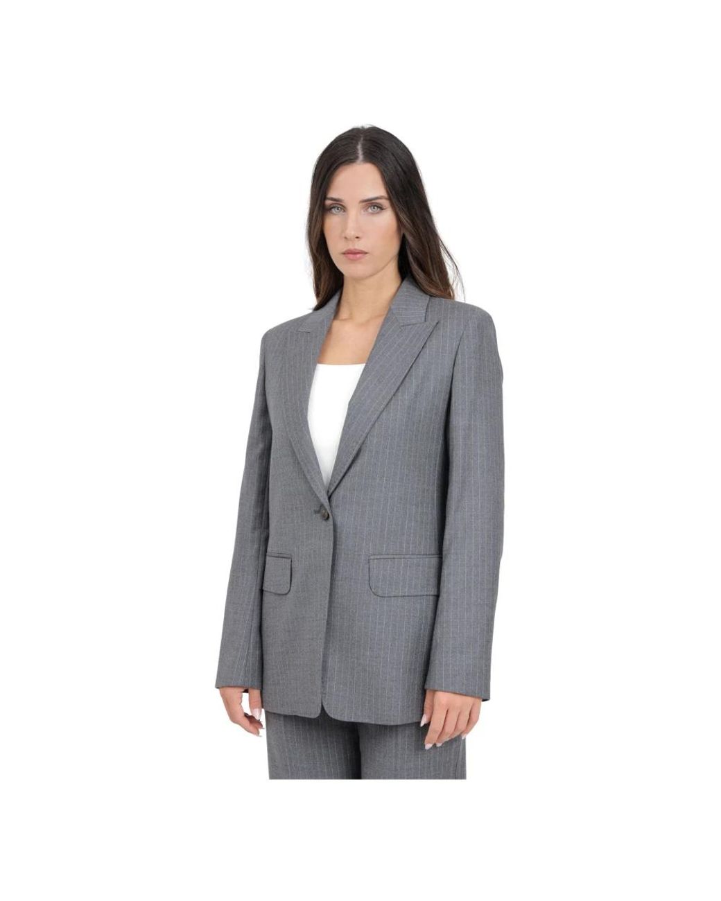 Max Mara Gray Blazers