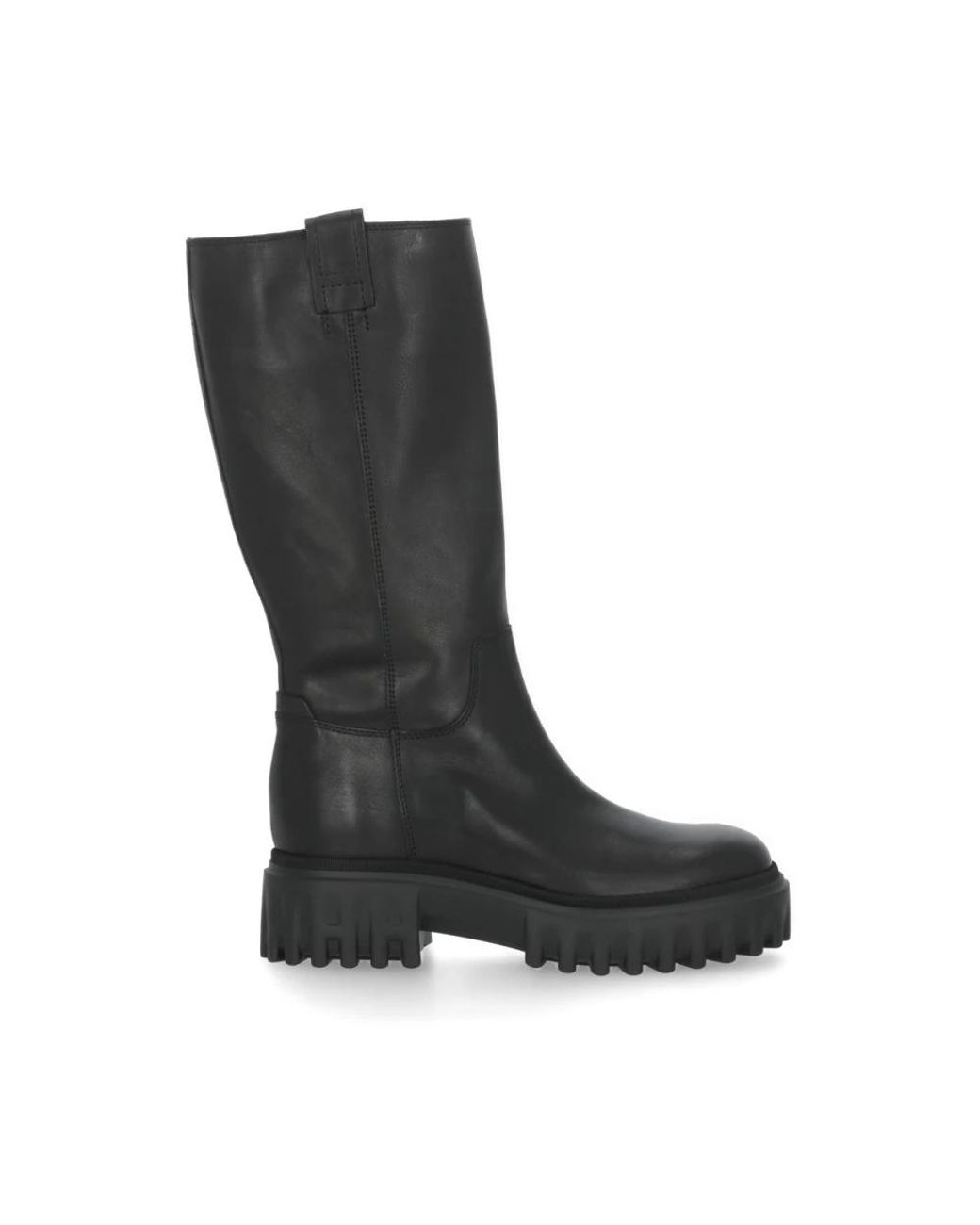 Hogan Black High Boots