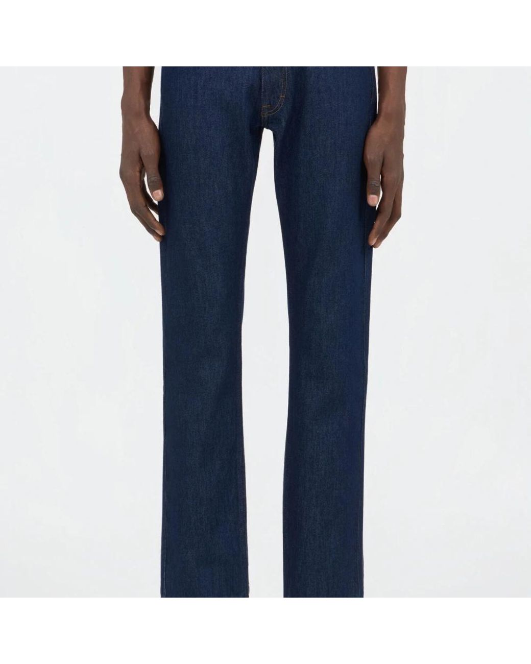 Roberto Cavalli Blue Straight Fit Jeans for men