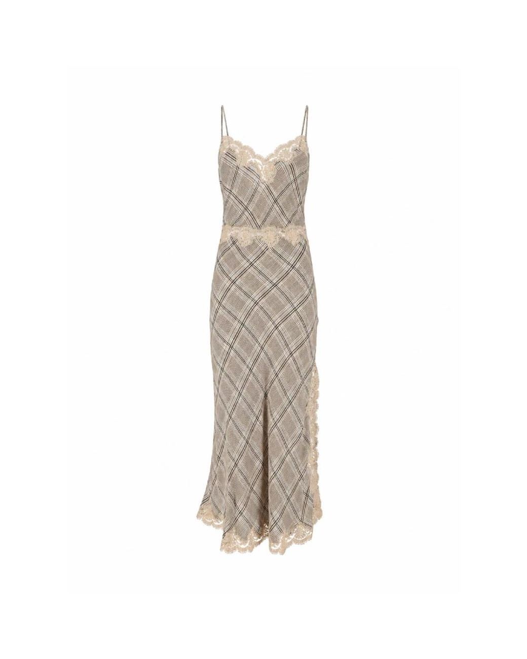 Ermanno Scervino Maxi Jurken in het Natural