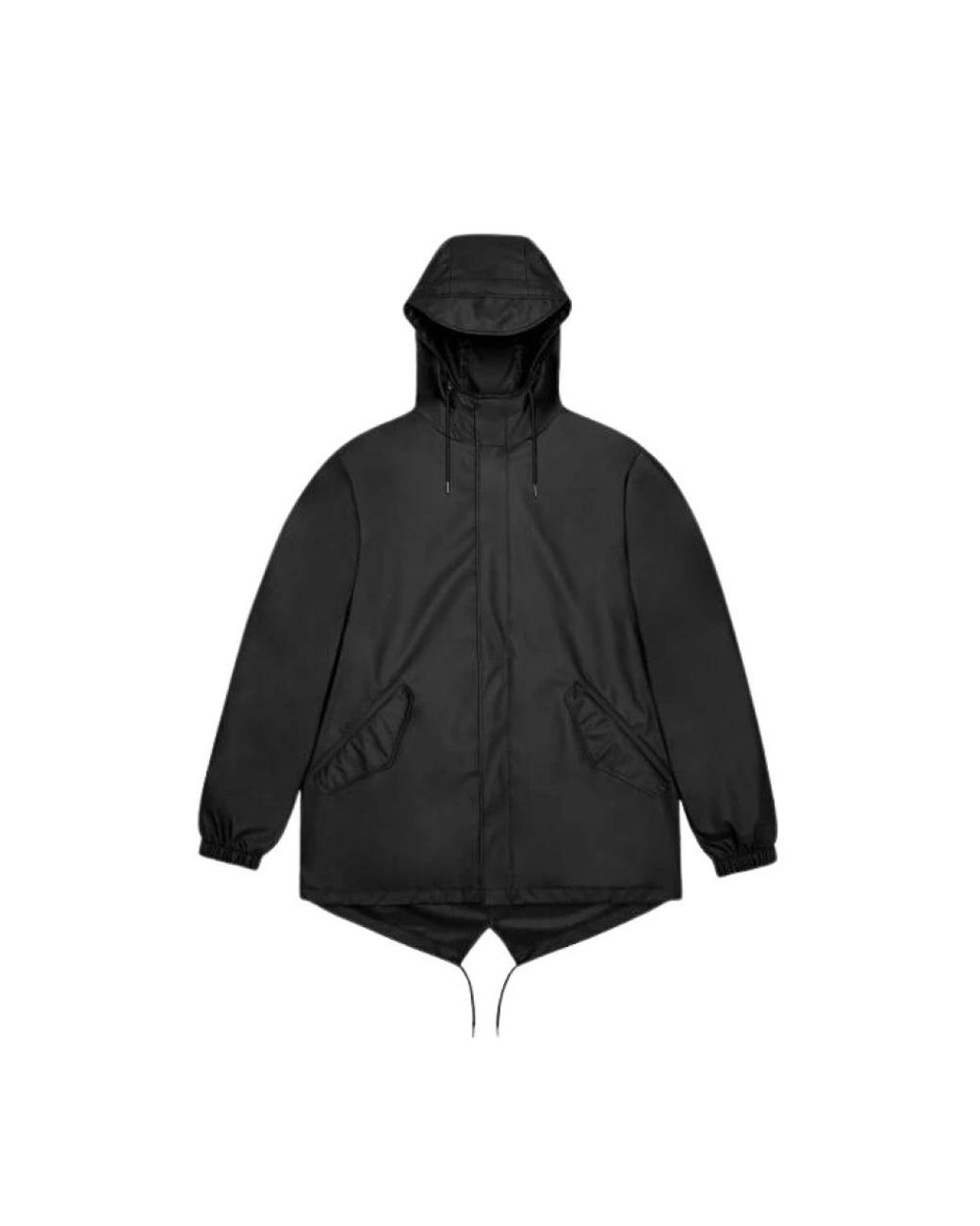 Rains Black Rain Jackets for men