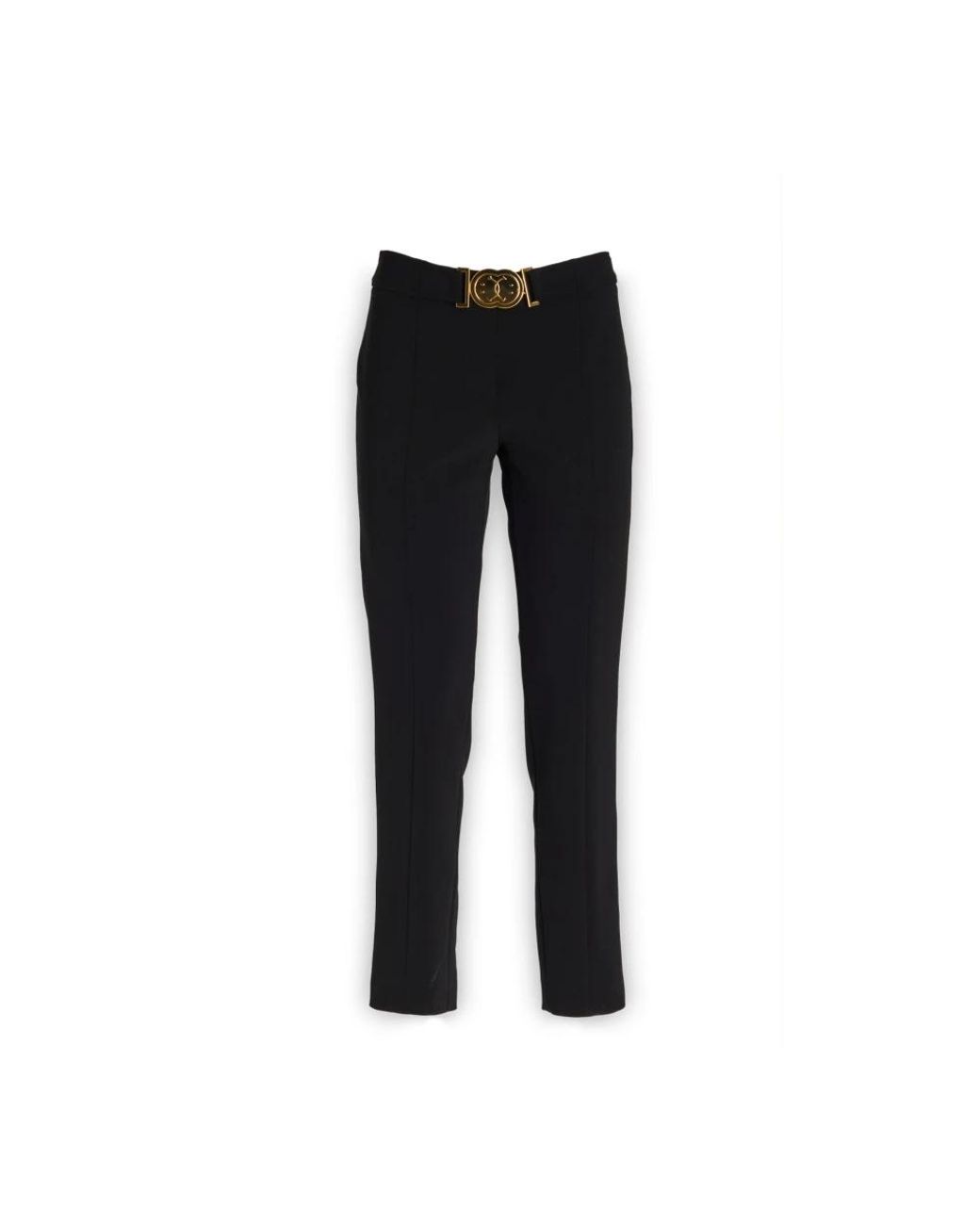 Moschino Broeken ,Blauw ,Klassieke Straight Broeken in het Black
