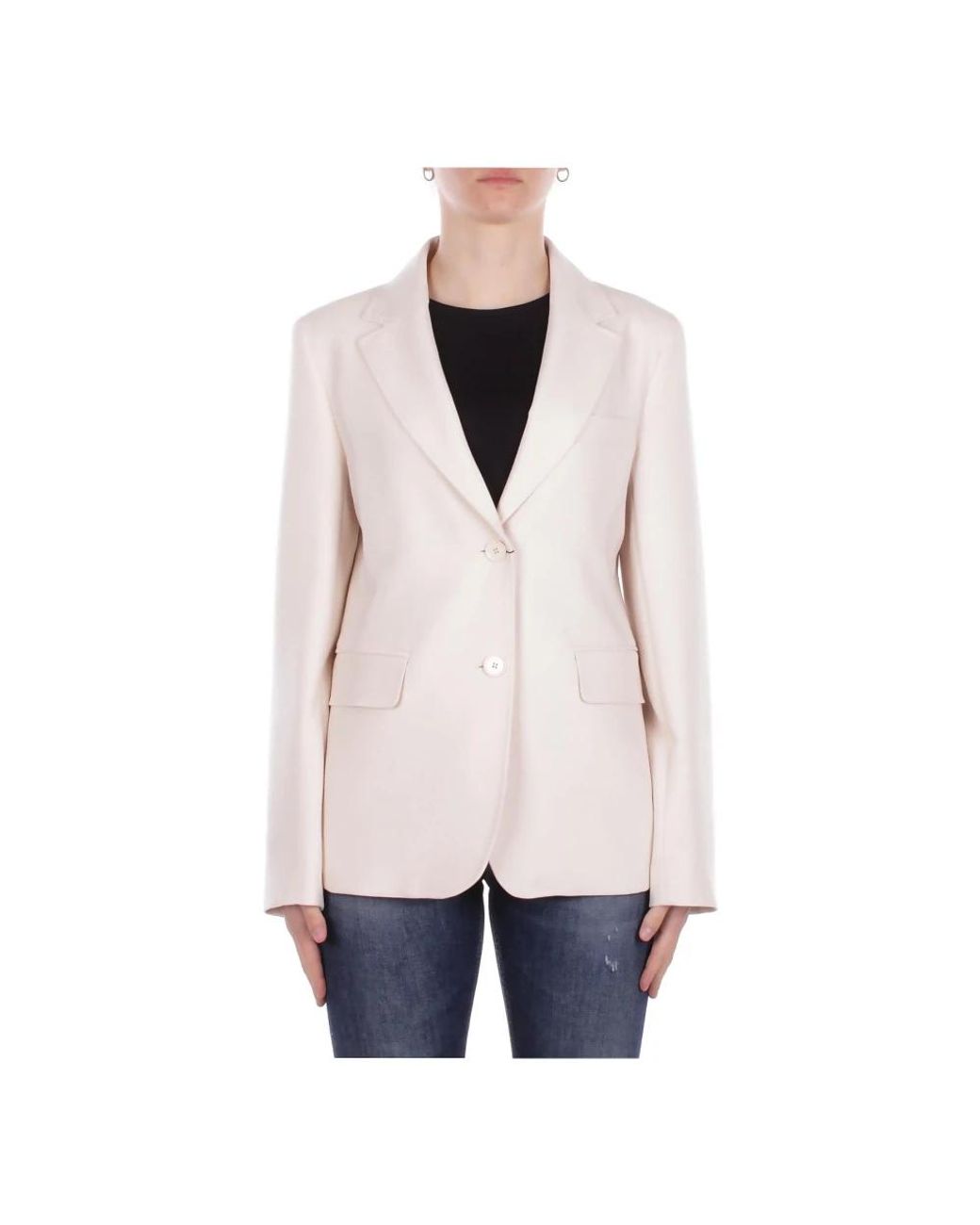 Weekend by Maxmara Natural Blazer Mit Knopfleiste