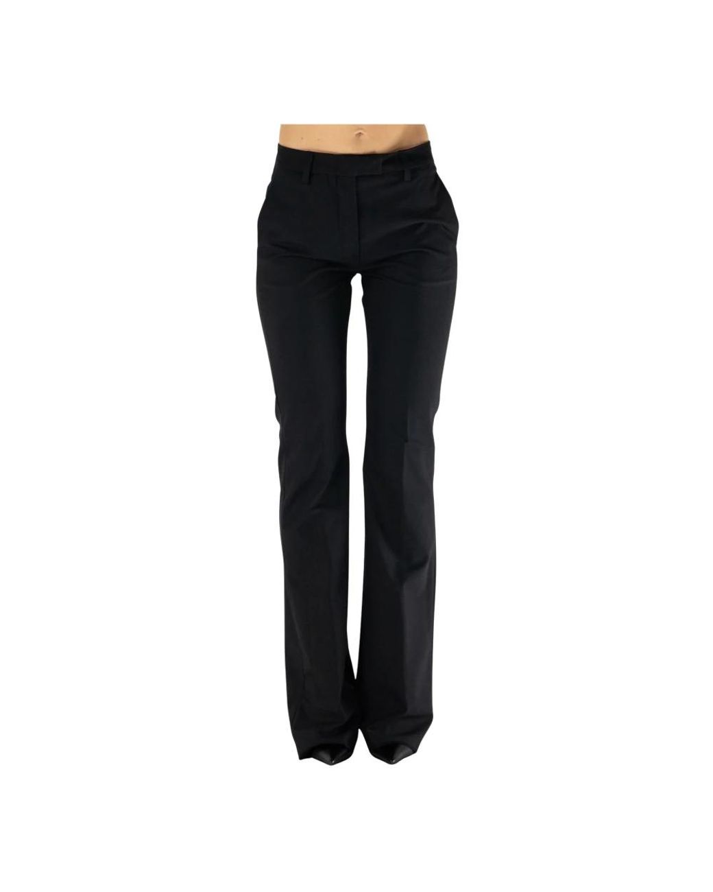 Thelatest Black Wide Trousers