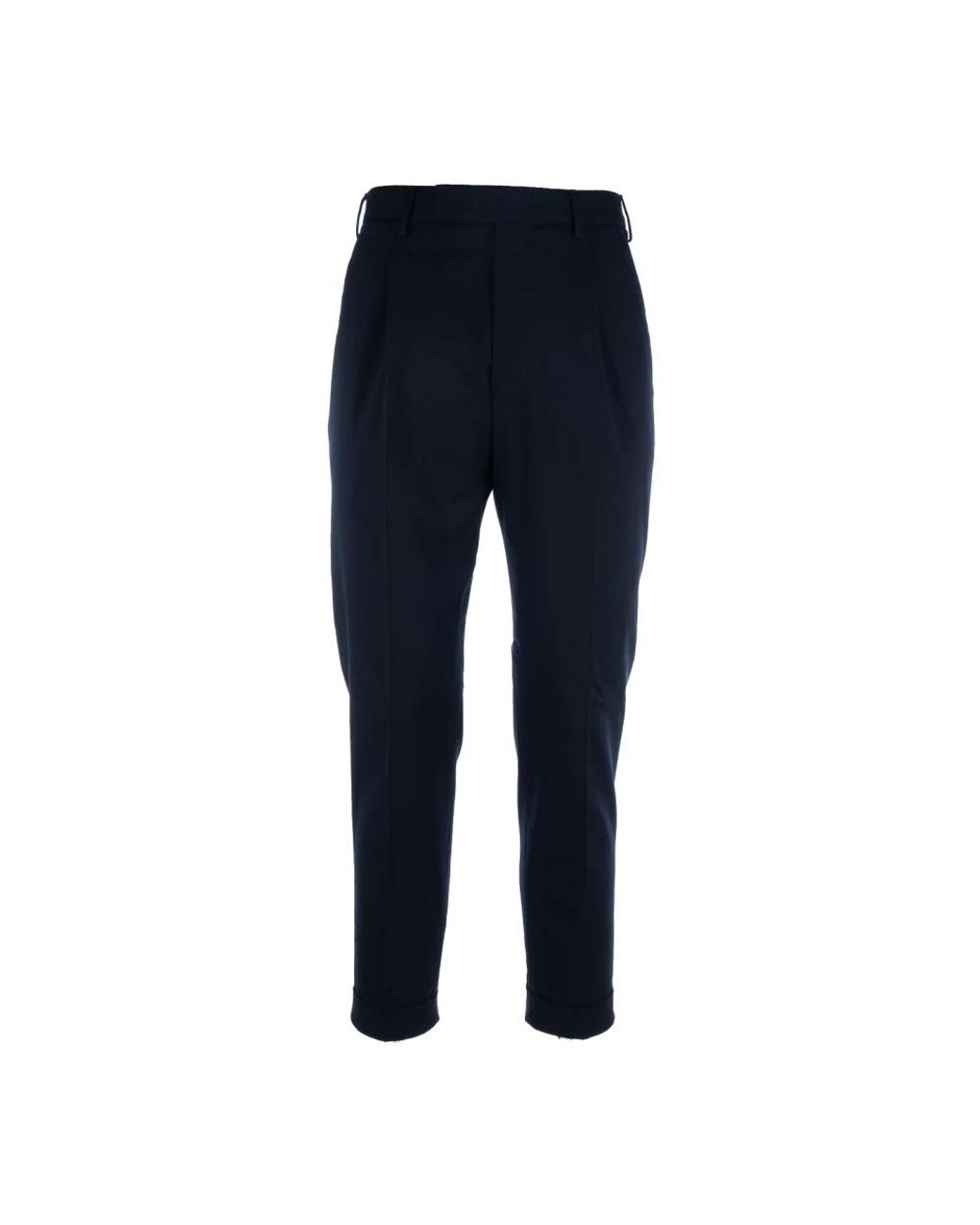 PT Torino Blue Slim-Fit Trousers for men