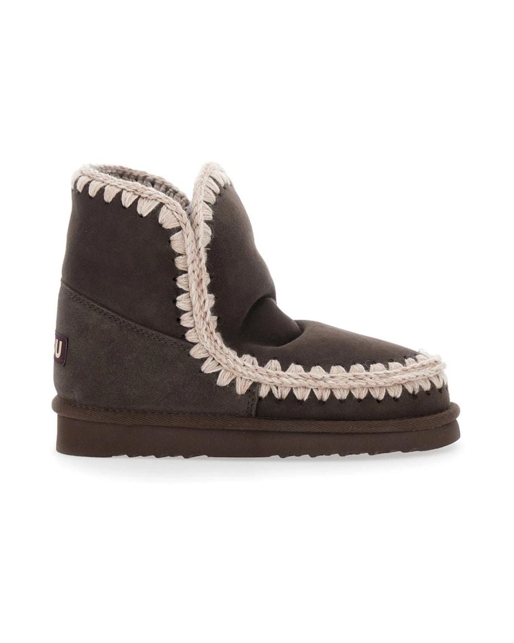 Mou Brown Braune Eskimo Winterstiefel