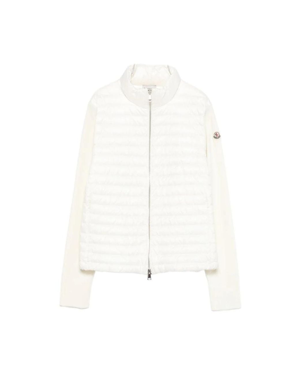Moncler White Winter Jackets