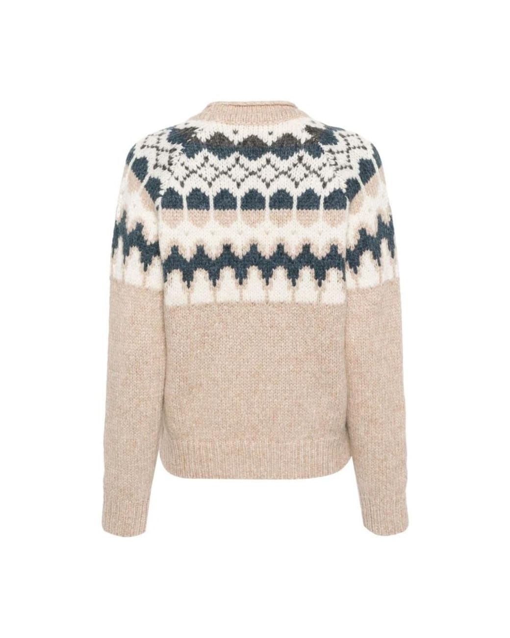 Eleventy Natural Round-Neck Knitwear
