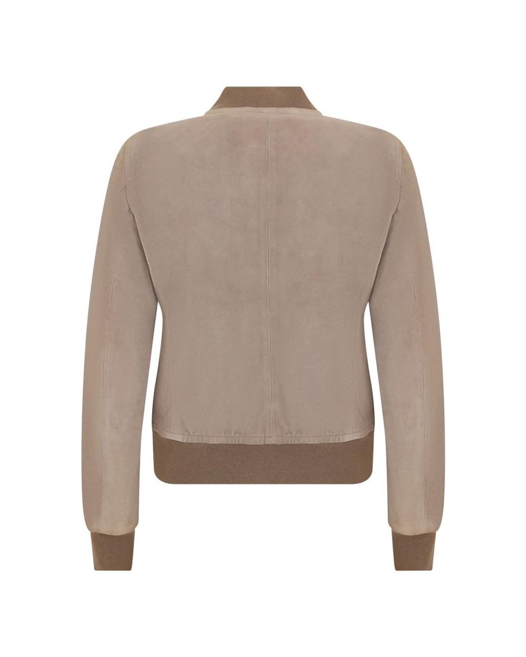 Moorer Brown Bomber Jackets