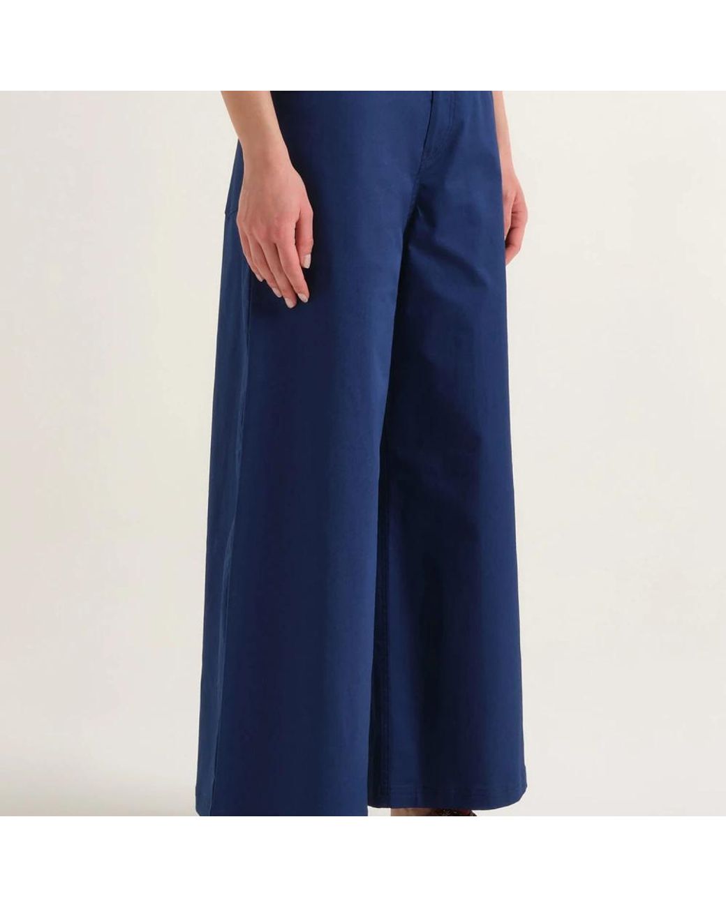 Maliparmi Blue Wide Trousers