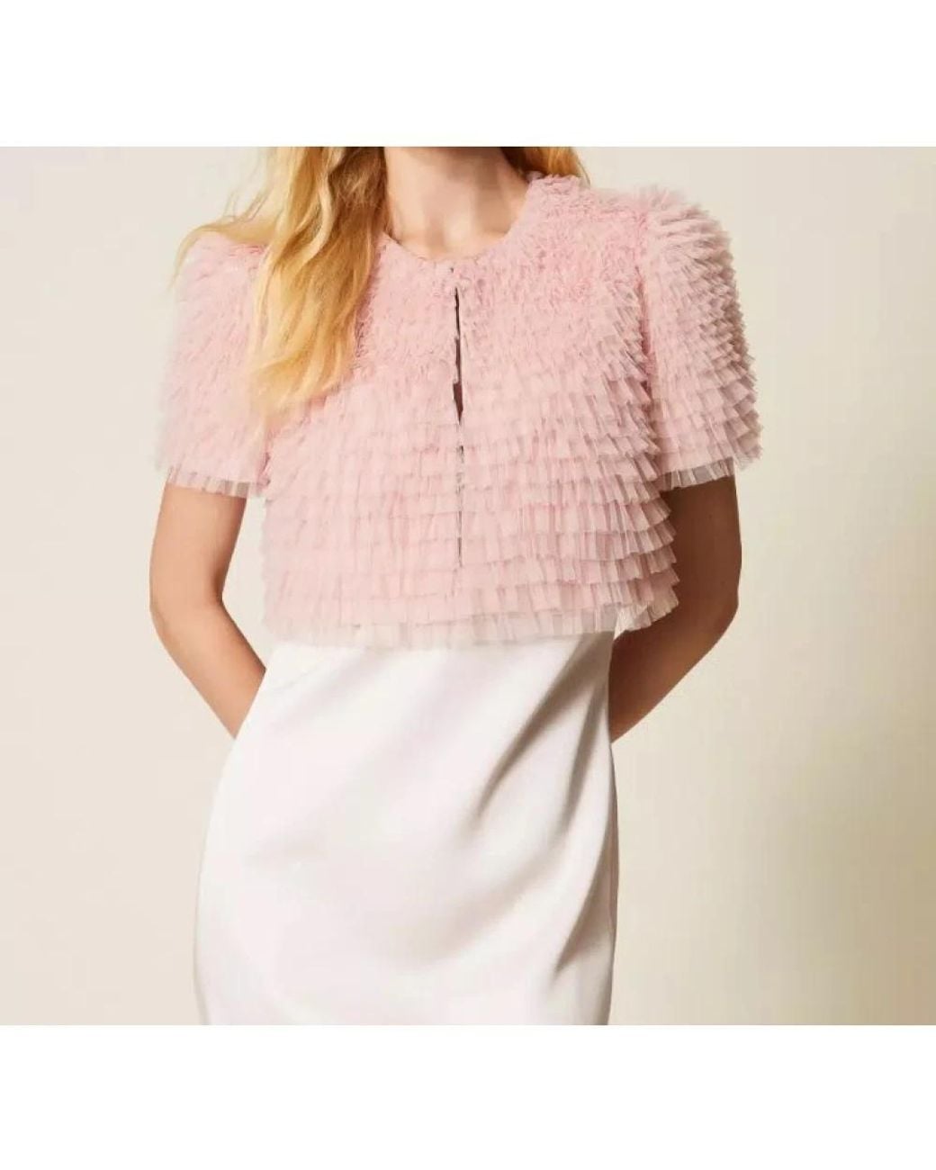 Twinset Pink Light Jackets