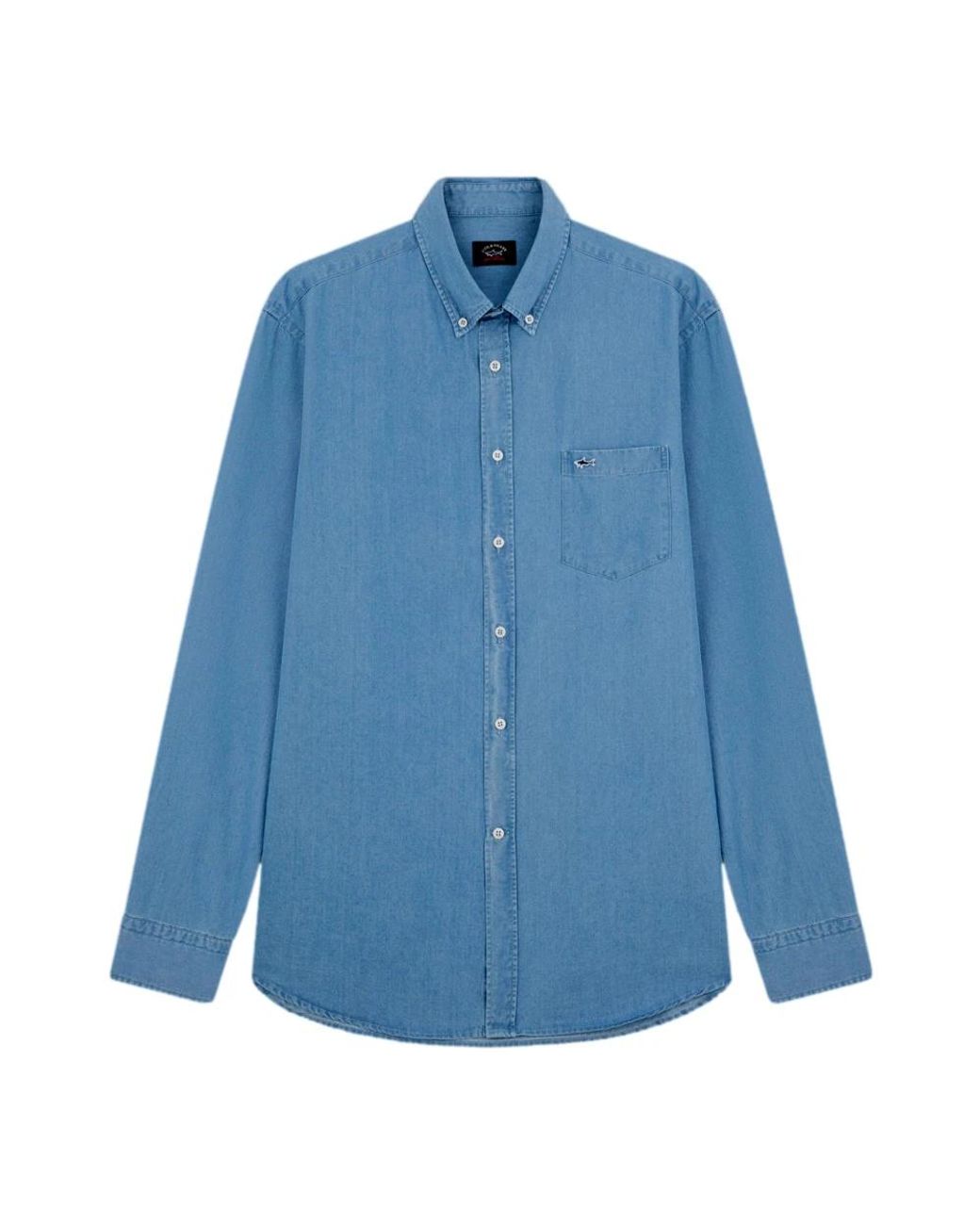 Paul & Shark Blue Casual Shirts for men