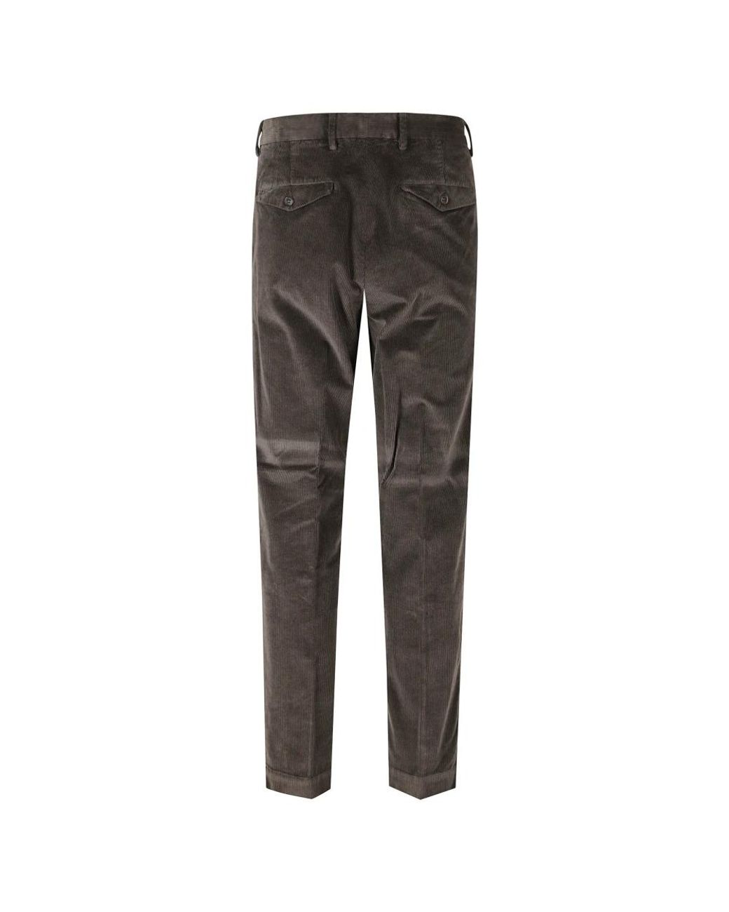 Seventy Gray Straight Trousers for men