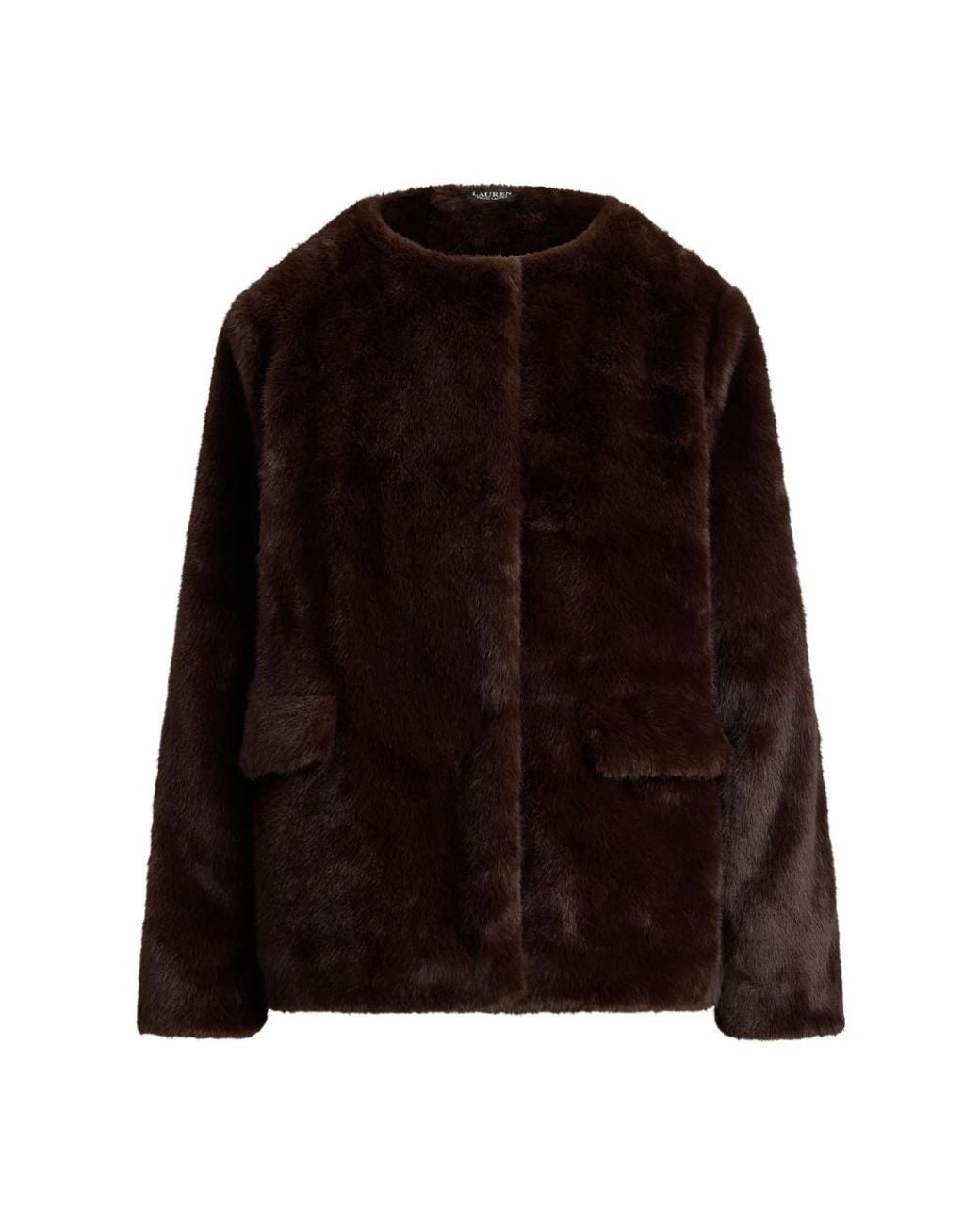 Ralph Lauren Black Faux Fur & Shearling Jackets