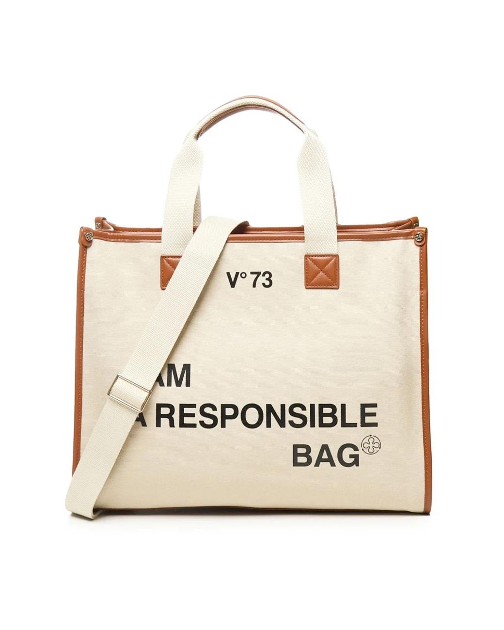 V73 Natural Shopping Bags