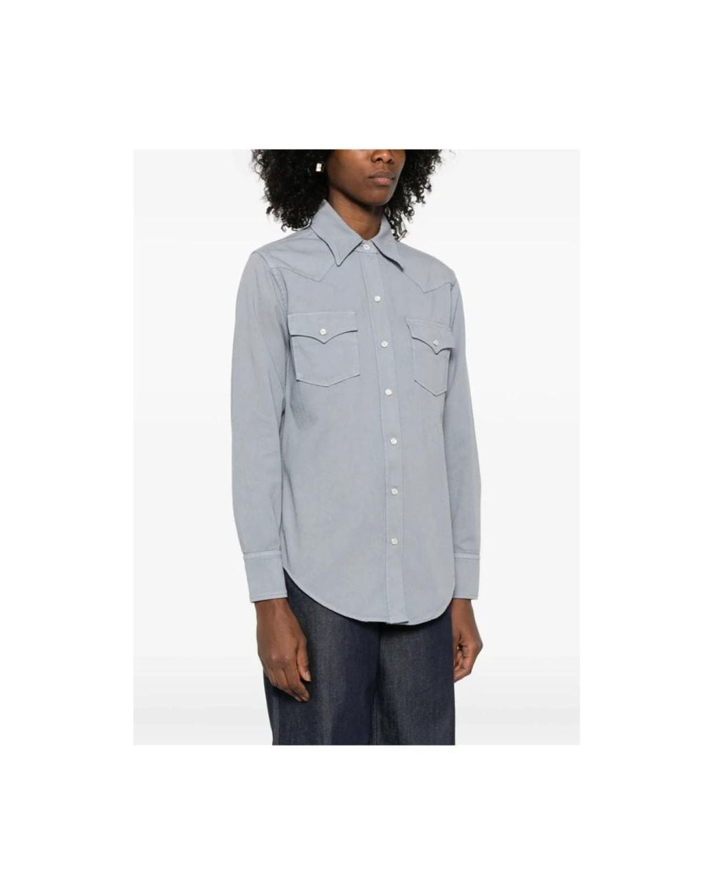 A.P.C. Blue Shirts