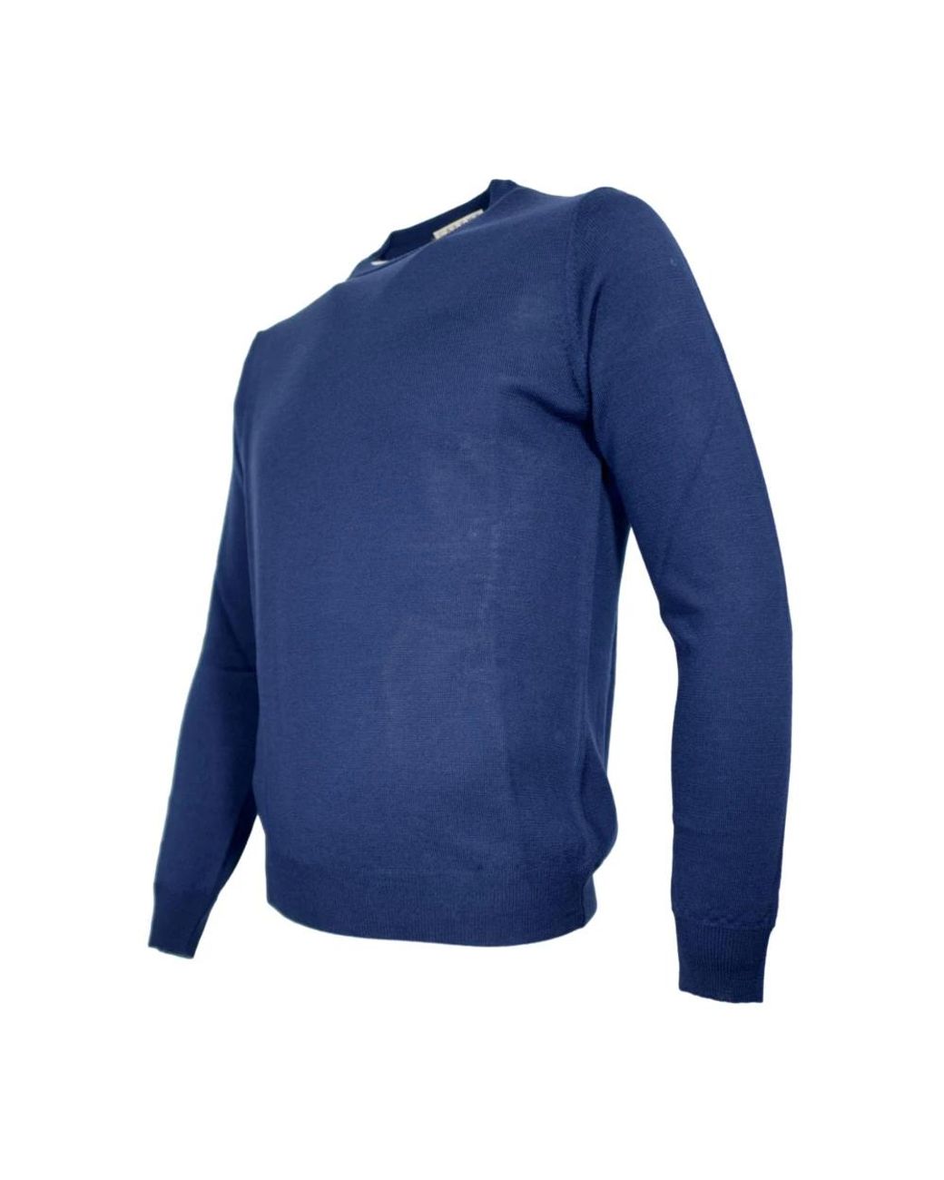 Cashmere Company Blue Round-Neck Knitwear for men