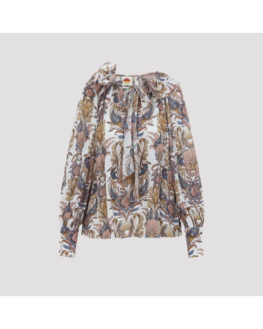 Farm Rio Gray Blouses