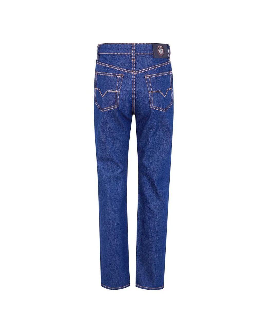 Versace Blue Straight Fit Jeans