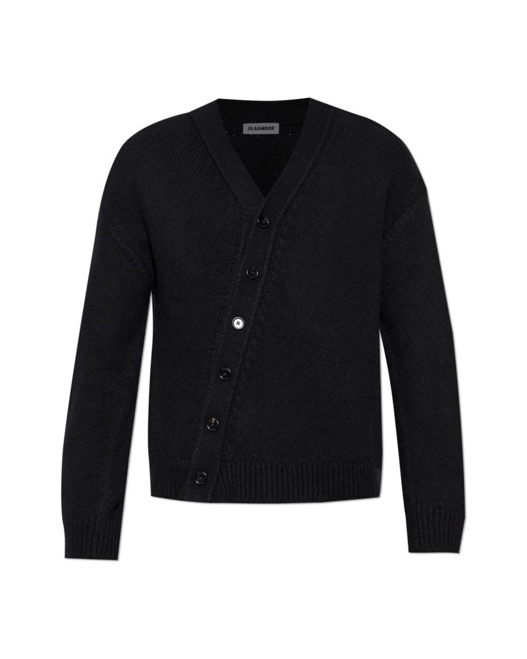 Cardigans di Jil Sander in Black da Uomo