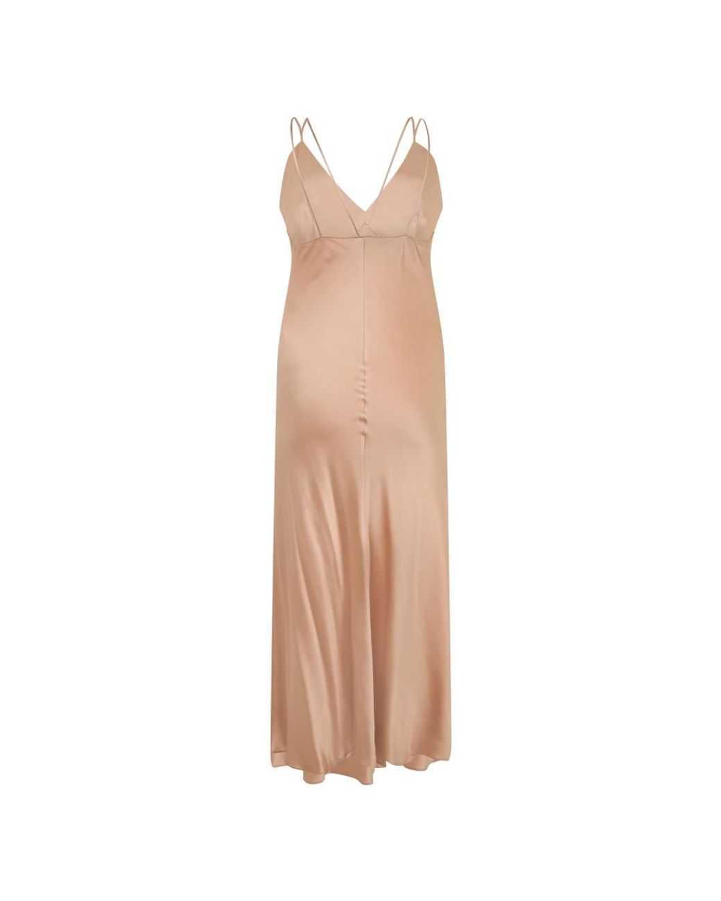 Alberta Ferretti Natural Maxi Dresses