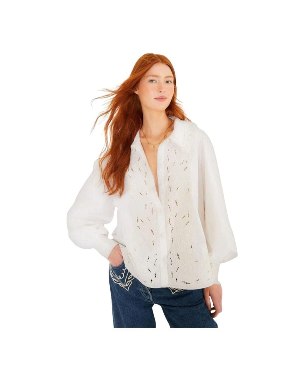 Farm Rio White Shirts