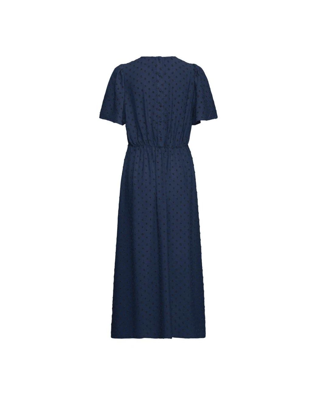 Midi Dresses Ichi de color Blue