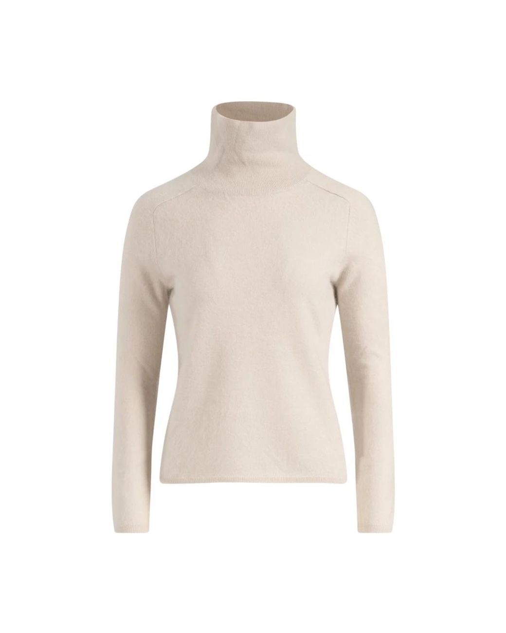 Max Mara Natural Turtlenecks
