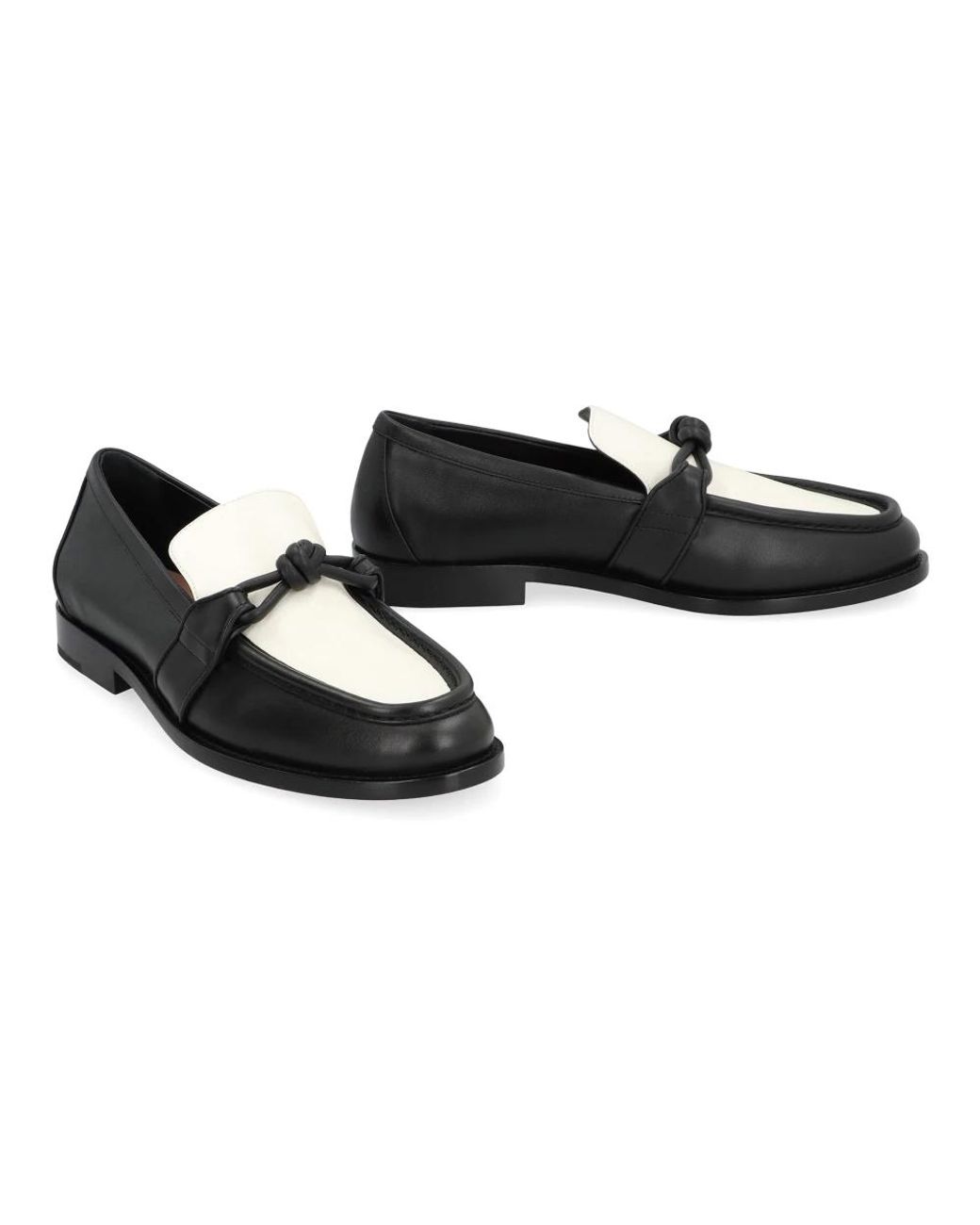 Bottega Veneta Black Loafers