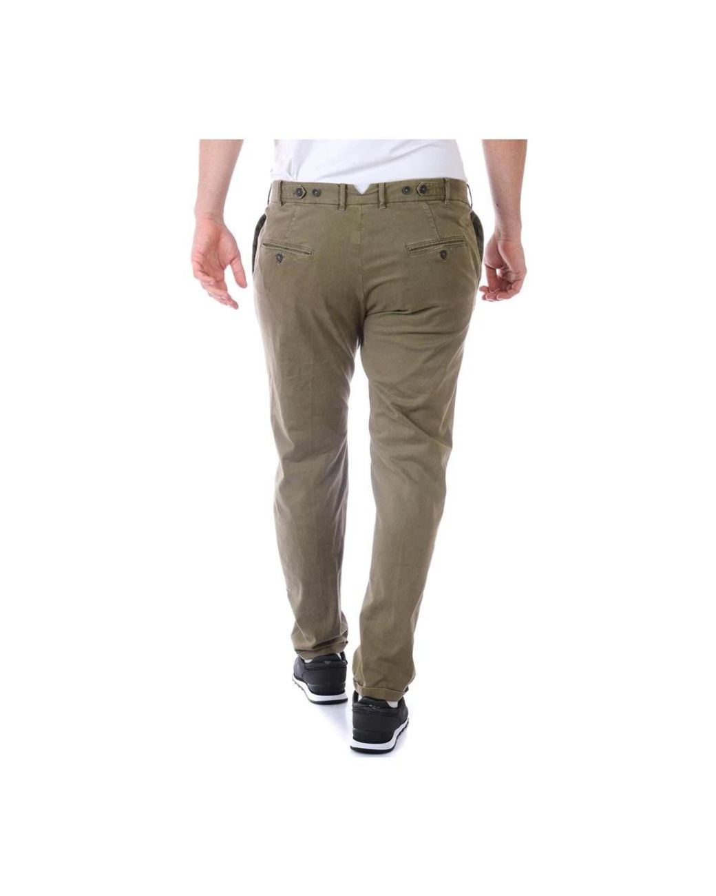 Daniele Alessandrini Gray Chinos for men