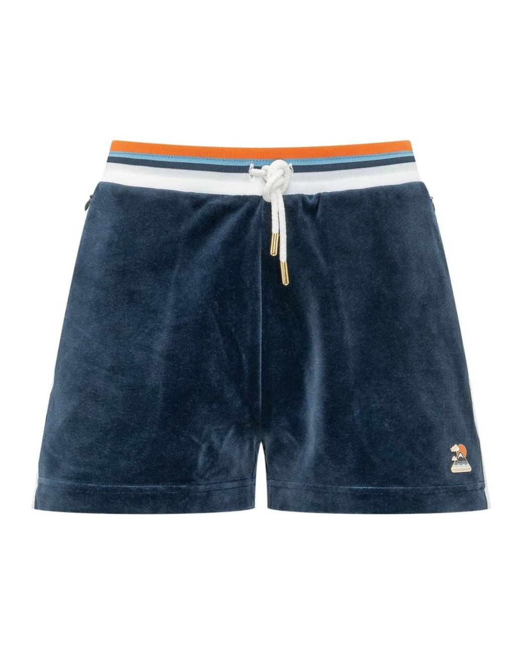 Casablanca Blue Short Shorts
