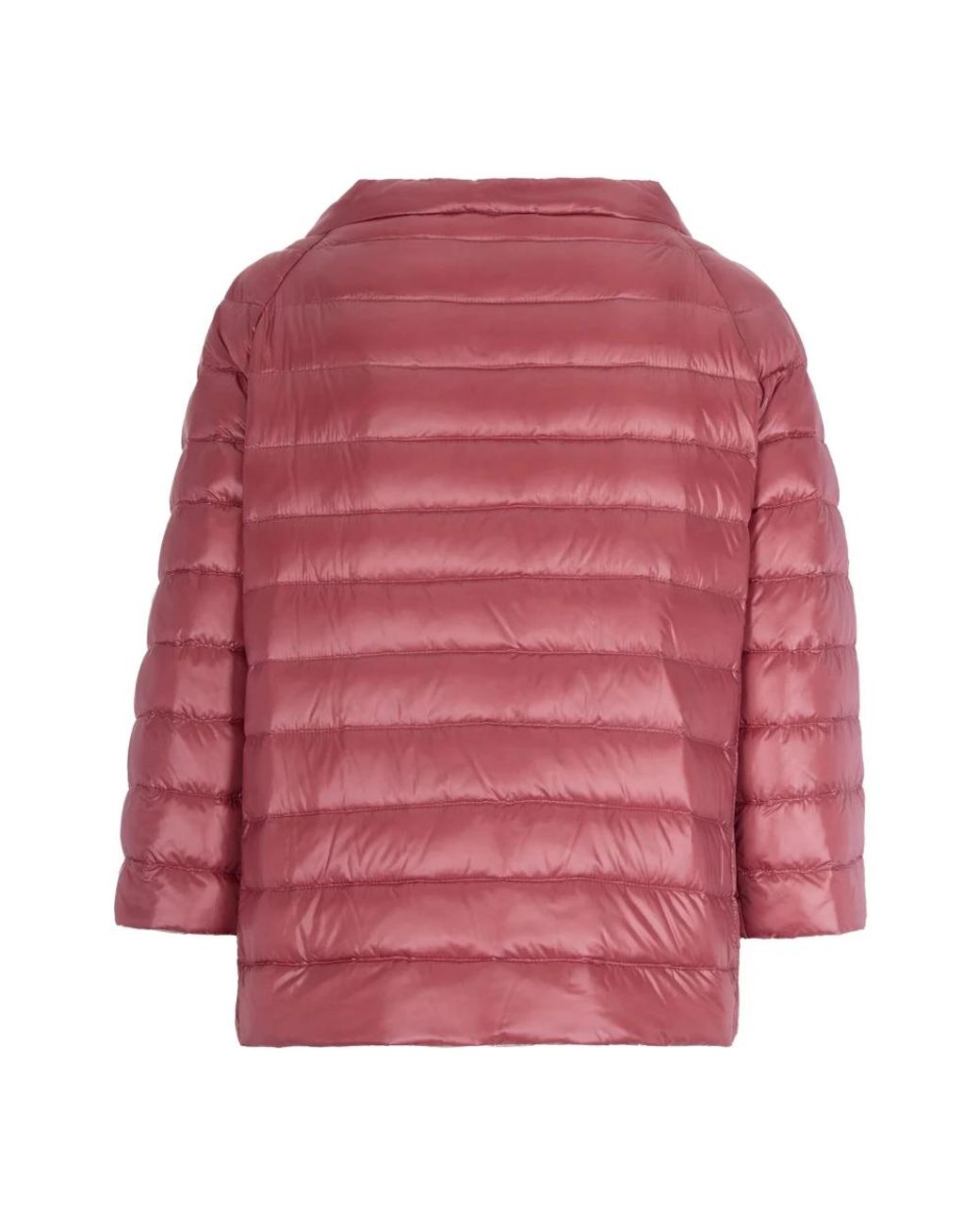 Herno Jassen ,Roze ,Omkeerbaar Gewatteerd Jack in het Red