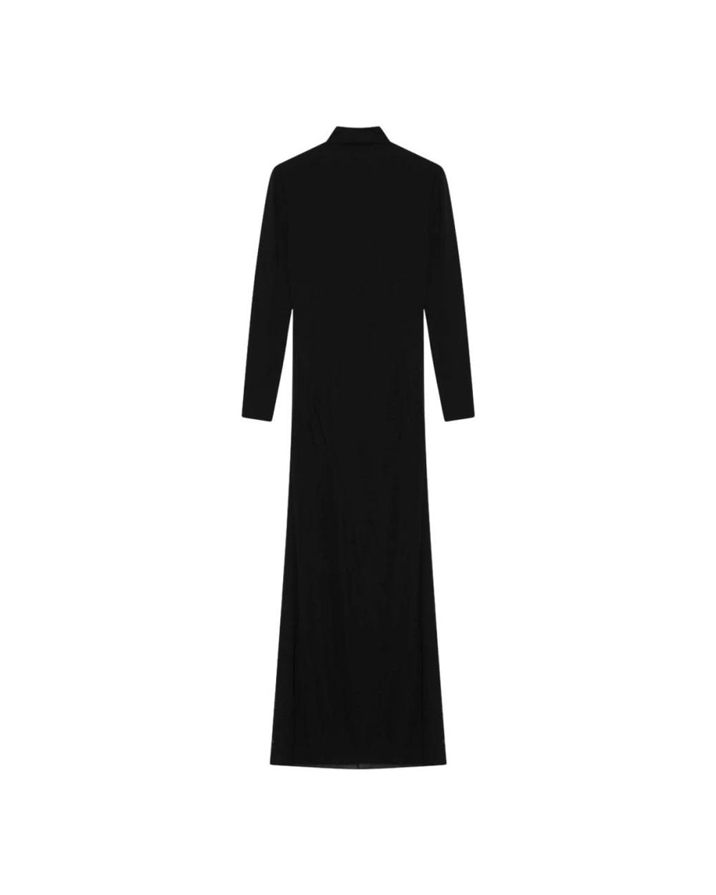 Alaïa Black Maxi Dresses