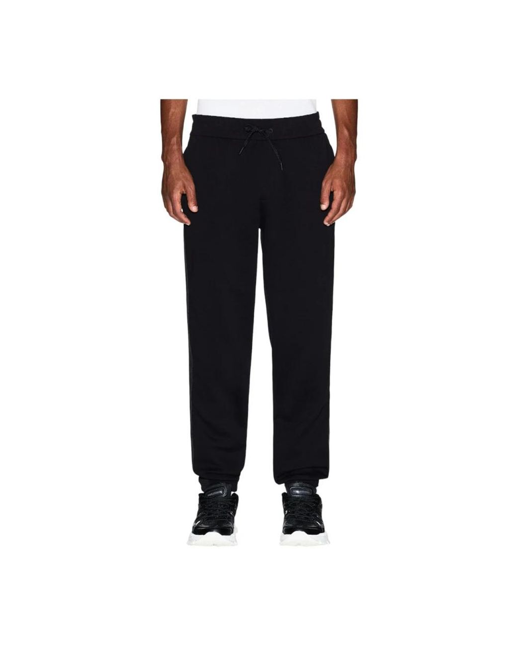 ARMANI EXCHANGE Black Sweatpants for men