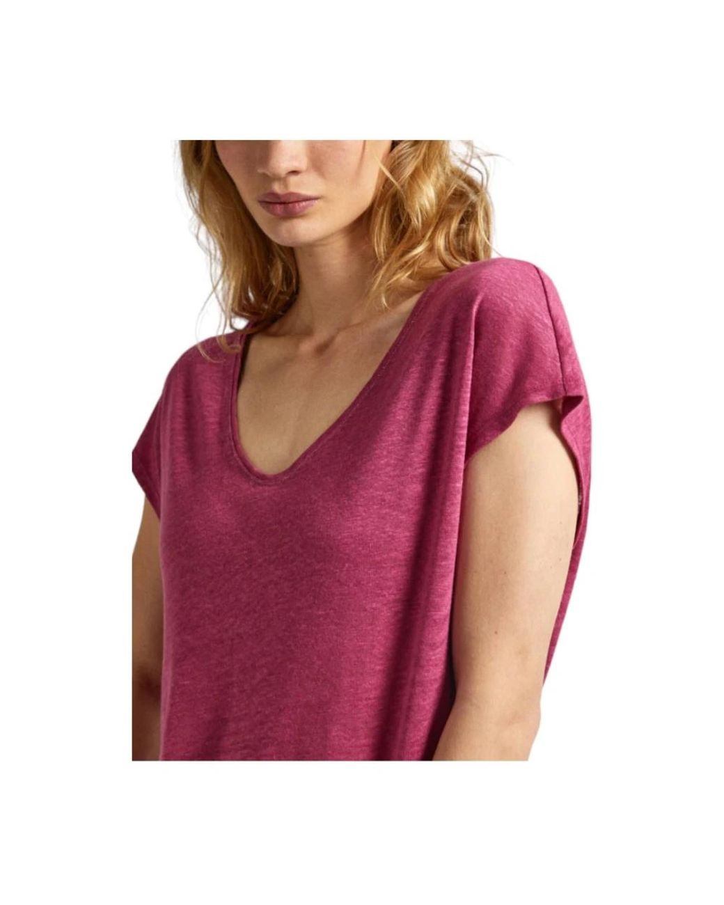 Pepe Jeans Red T-Shirts