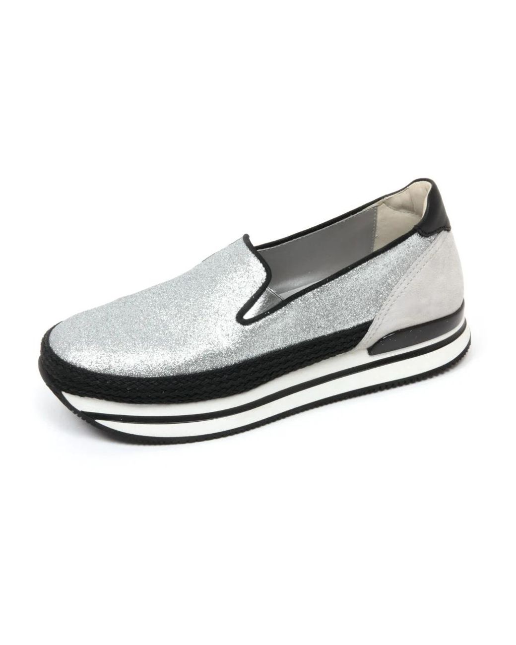 Hogan White Loafers