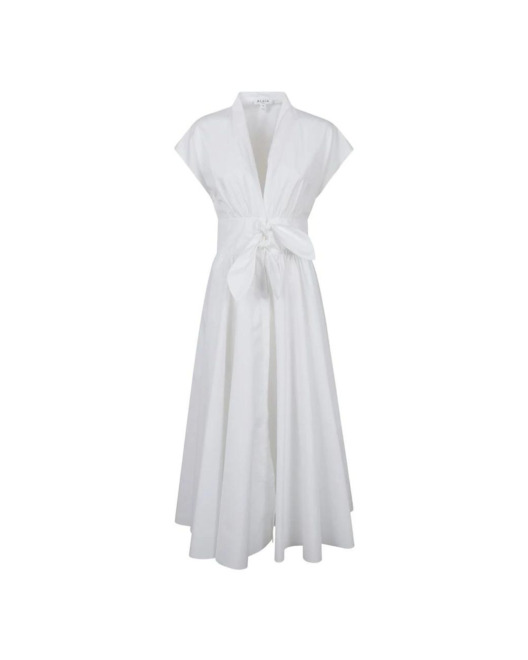 Alaïa White Shirt Dresses