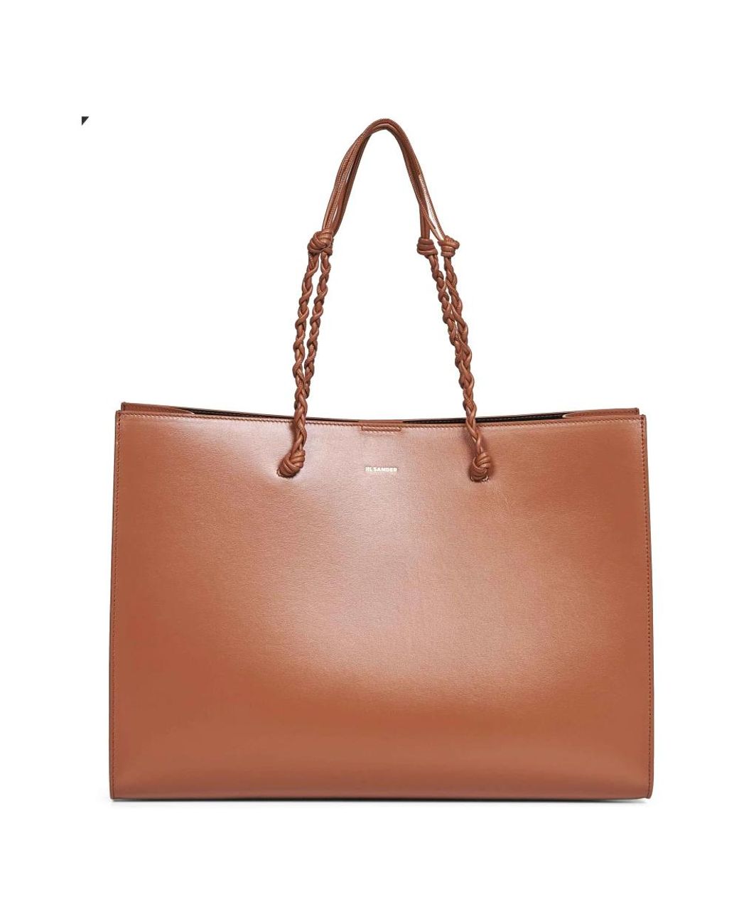Jil Sander Tangle Tote in het Brown