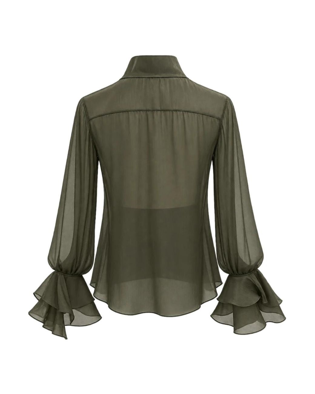ACTUALEE Green Blouses