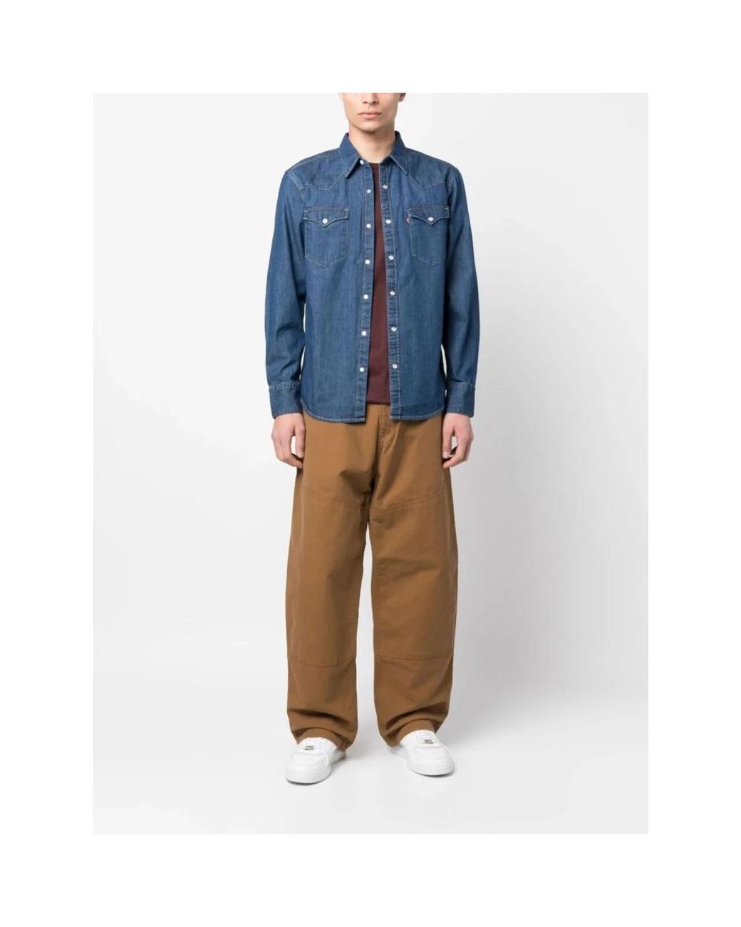 Denim Shirts Levi's de hombre de color Blue