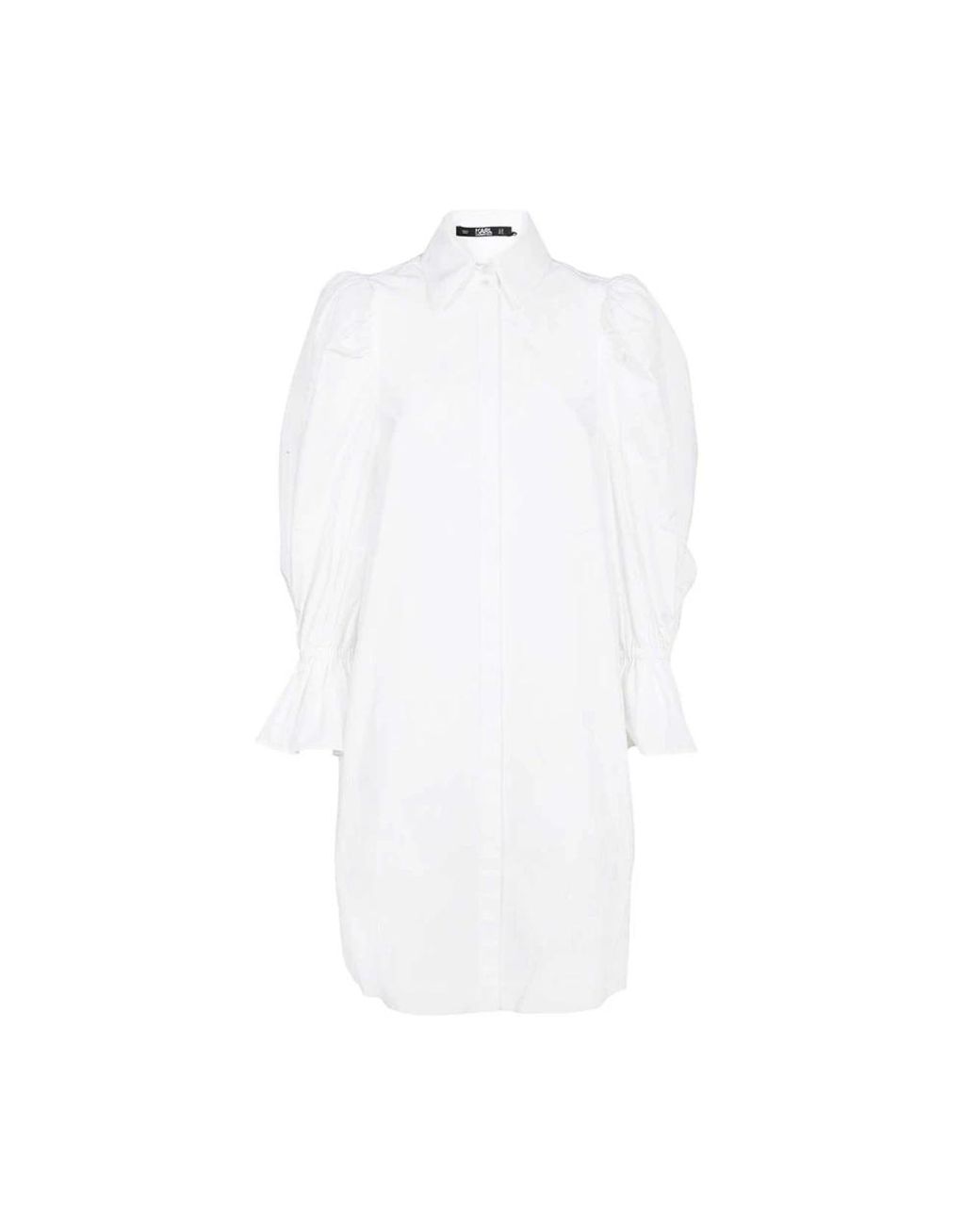 Karl Lagerfeld White Shirt Dresses
