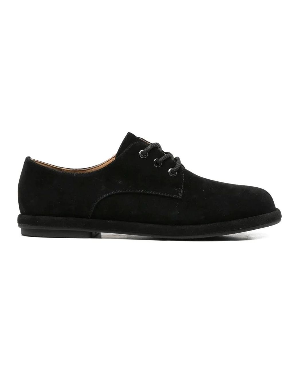 Linda Baumann Black Laced Shoes