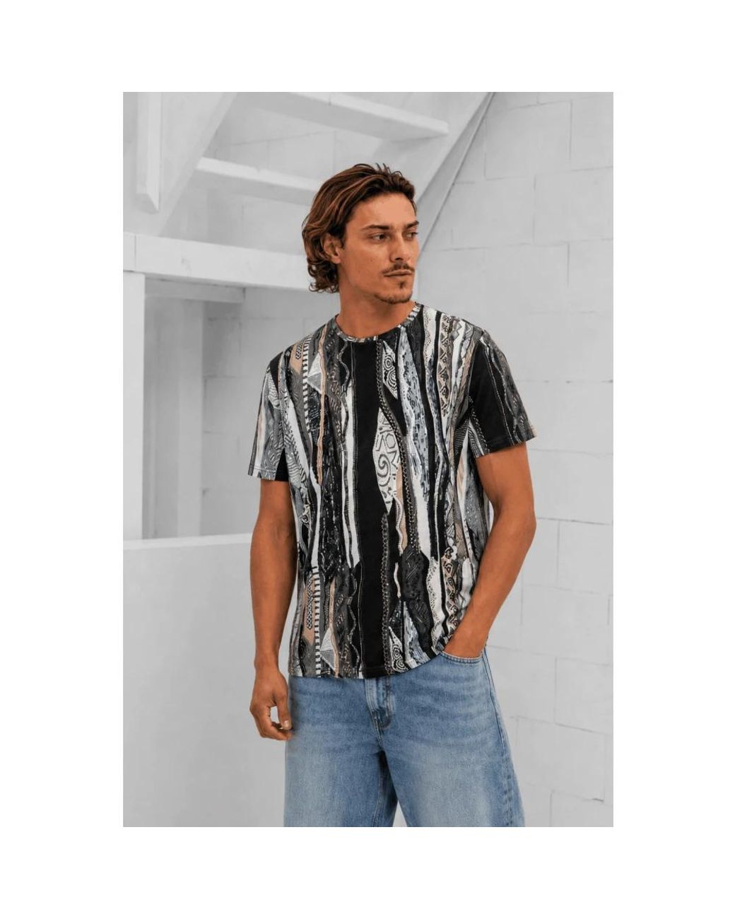 carlo colucci Black T-Shirts for men